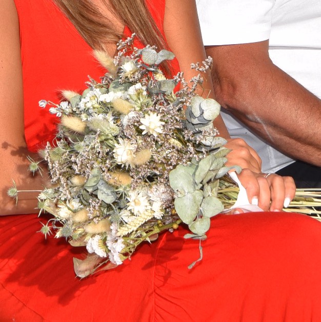 bouquet fleurs séchées mariée mariage des Fleurs en Ville Bordeaux, bergonié