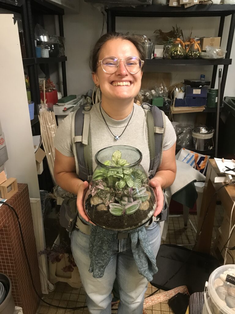 atelier terrarium, des fleurs en ville, bordeaux, bergonié